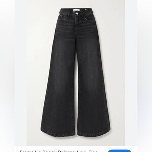 FRAME LE BAGGY PALAZZO SUPER WIDE-LEG